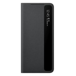 کیف کلاسوری مدل Smart Clear View مناسب برای گوشی موبایل سامسونگ Galaxy S21 Ultra